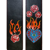 OOAK Sacred Heart Guitar Strap