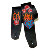 OOAK Sacred Heart Guitar Strap