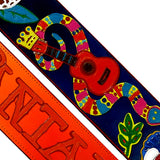 OOAK 3" Santana-Michael Rios Style Custom Guitar Strap