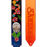 OOAK 3.5" Santana-Michael Rios Style Custom Guitar Strap