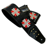 OOAK Knights Templar Guitar Strap-Sample Sale #1
