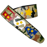 OOAK Camoflauge USA Guitar Strap