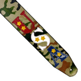 OOAK Camoflauge USA Guitar Strap
