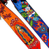 Virgin Mary Custom Guitar Strap