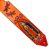 Virgin of Guadalupe Custom Guitar Strap 2