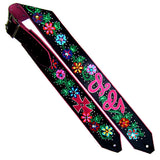 Flowers and Ivy Custom Guitar Straps