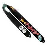 OOAK Rolling Stones Voodoo Lounge Guitar Strap-3