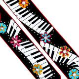 Chenoweth Piano Keys Custom Guitar Strap