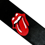OOAK Rolling Stones Double Voodoo Guitar Strap